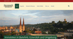 Desktop Screenshot of davidsohn-immobilien.de